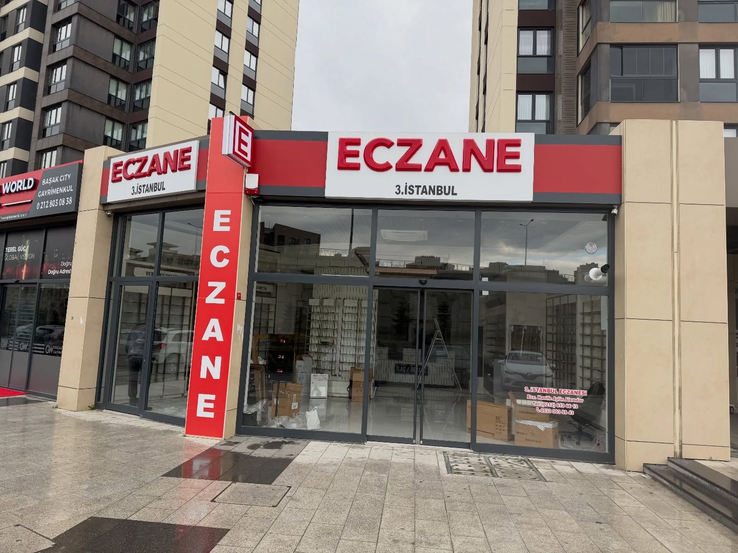 Başakşehir 3. İstanbul Eczane Yapımı görsel 1